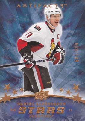 Hockey card Daniel Alfredsson