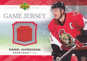Hockey card Daniel Alfredsson