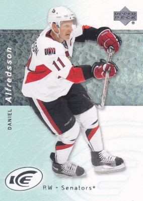 Hockey card Daniel Alfredsson