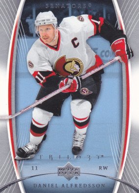 Hockey card Daniel Alfredsson