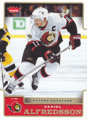Hockey card Daniel Alfredsson