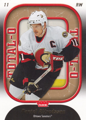 Hockey card Daniel Alfredsson