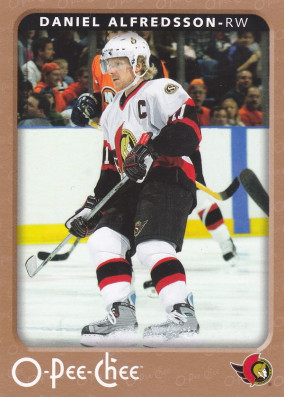 Hockey card Daniel Alfredsson