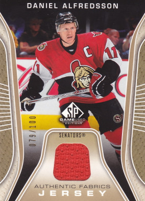 Hockey card Daniel Alfredsson