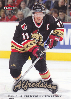 Hockey card Daniel Alfredsson