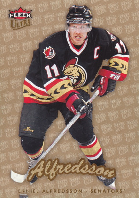 Hockey card Daniel Alfredsson