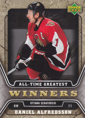 Hockey card Daniel Alfredsson
