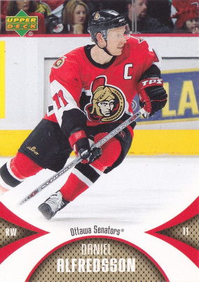 Hockey card Daniel Alfredsson