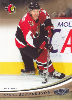 Hockey card Daniel Alfredsson