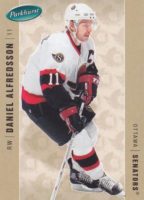 Hockey card Daniel Alfredsson