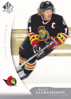Hockey card Daniel Alfredsson
