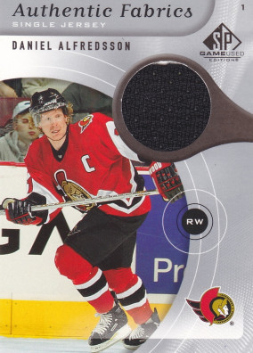 Hockey card Daniel Alfredsson