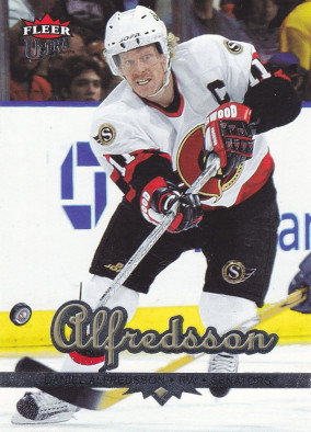 Hockey card Daniel Alfredsson