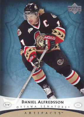 Hockey card Daniel Alfredsson