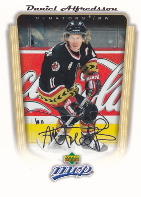 Hockey card Daniel Alfredsson