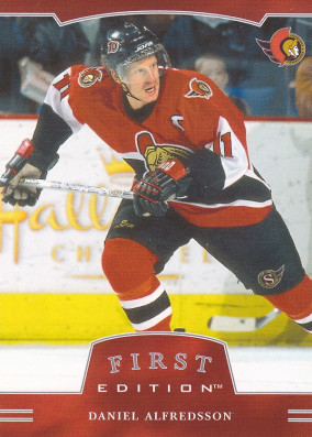 Hockey card Daniel Alfredsson