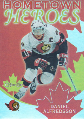 Hockey card Daniel Alfredsson