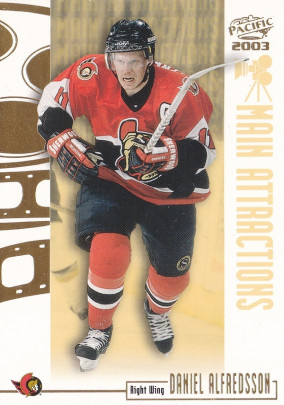 Hockey card Daniel Alfredsson