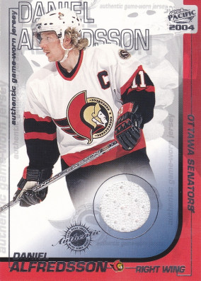 Hockey card Daniel Alfredsson