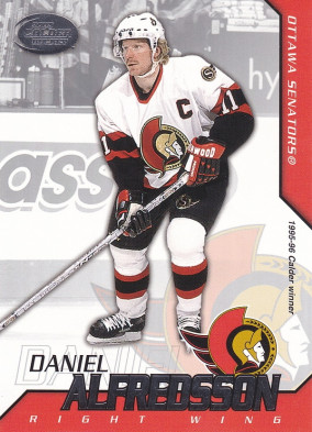 Hockey card Daniel Alfredsson