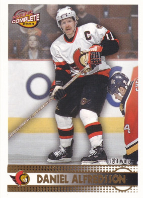 Hockey card Daniel Alfredsson
