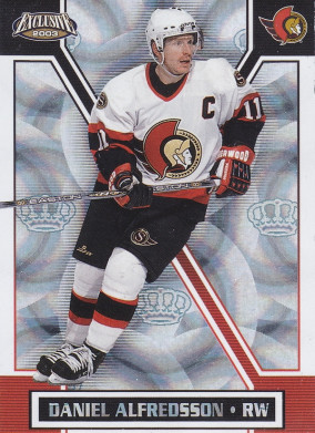 Hockey card Daniel Alfredsson