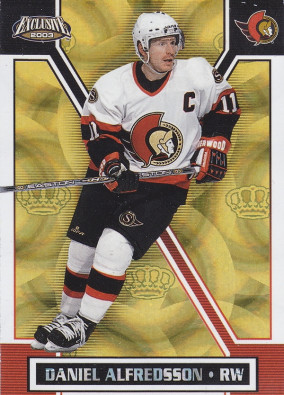 Hockey card Daniel Alfredsson