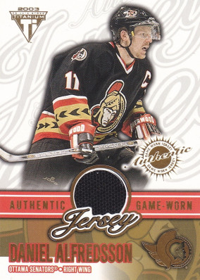 Hockey card Daniel Alfredsson
