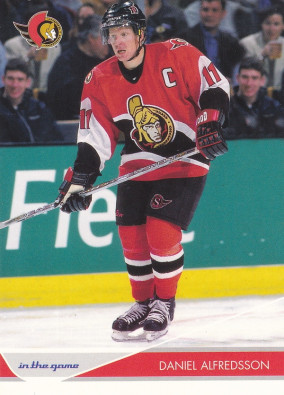 Hockey card Daniel Alfredsson