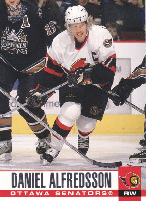 Hockey card Daniel Alfredsson