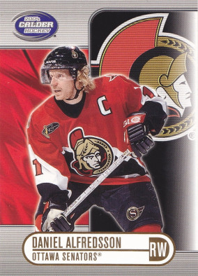 Hockey card Daniel Alfredsson