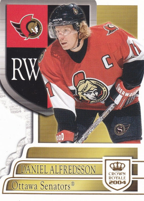 Hockey card Daniel Alfredsson