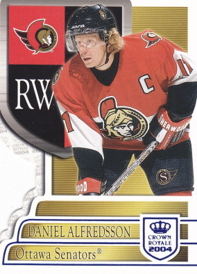 Hockey card  Daniel Alfredsson