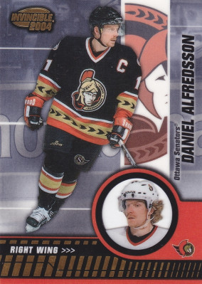 Hockey card Daniel Alfredsson