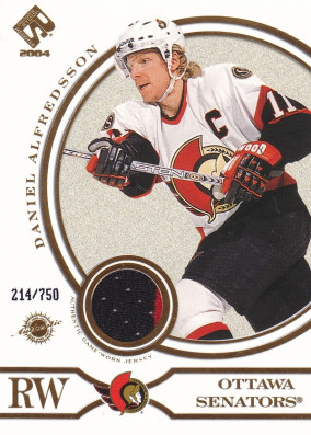 Hockey card Daniel Alfredsson