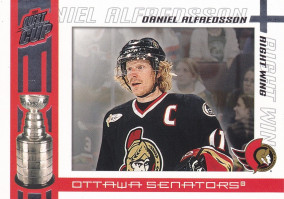 Hockeey card Daniel Alfredsson