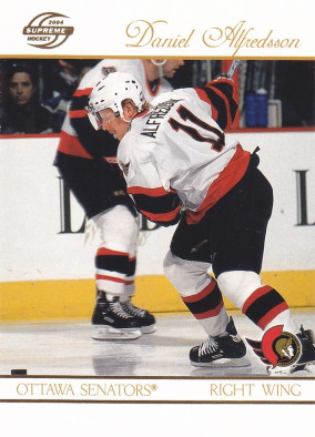 Hockey card Daniel Alfredsson