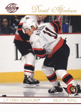 Hockey card Daniel Alfredsson