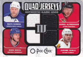Hockey card Daniel Alfredsson