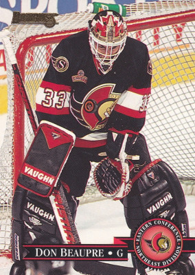 Hockey card Don Beaupre