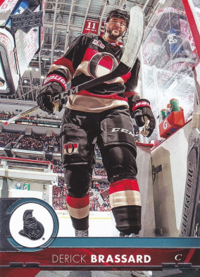 Hockey card Derick Brassard