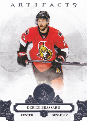 Hockey card Derick Brassard