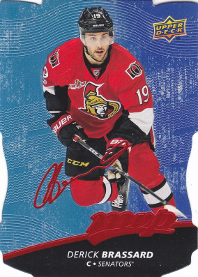 Hockey card Derick Brassard