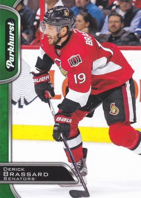 Hockey card Derick Brassard