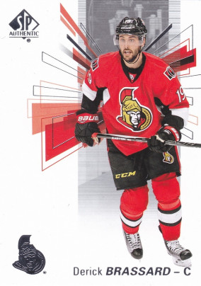 Hockey card Derick Brassard