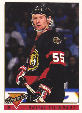 Hockey card Dmitri Filimonov