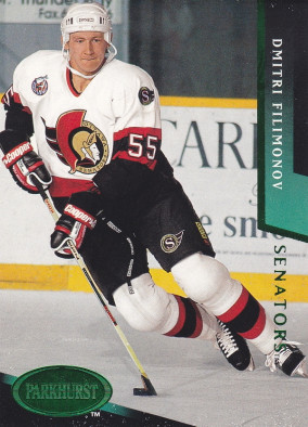 Hockey card Dmitri Filimonov