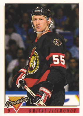 Hockey card Dmitri Filimonov