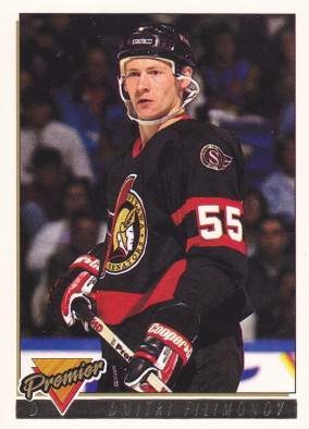 Hockey card Dmitri Filimonov