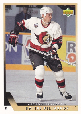 Hockey card Dmitri Filimonov